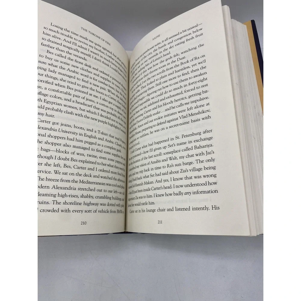 The KANE CHRONICLES Books HC/DJ Complete Set 1-3 Rick Riordan‎ Lot 1st Edition